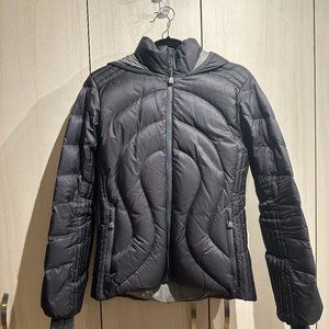 RARE Lululemon Retro Puffy Jacket - Size 6 Charcoal Grey